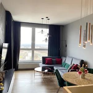 Praga 23rd Floor High-class Apartament